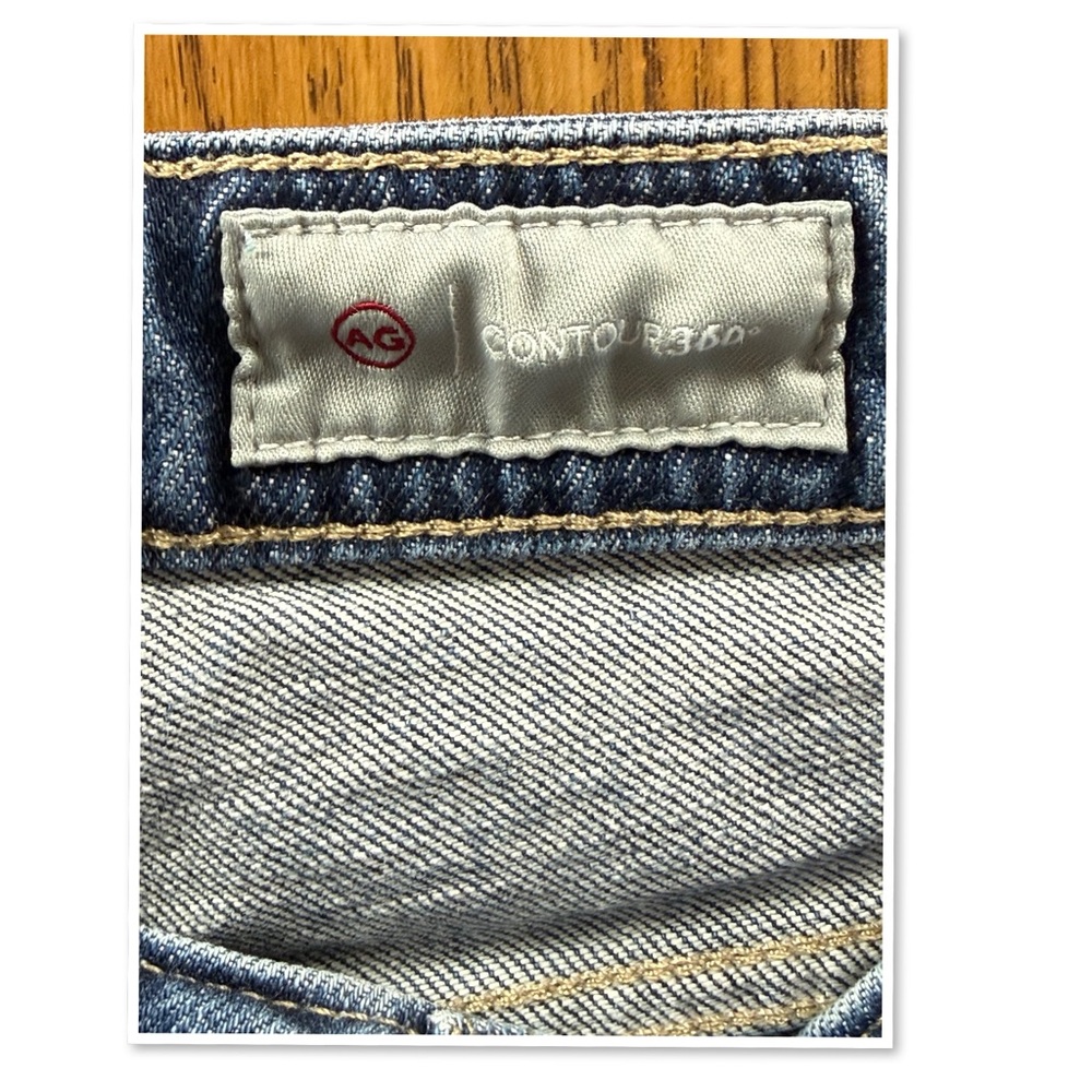 Ag Adriano Goldschmied Saige Wide Leg Crop Jeans - Picture 10 of 14